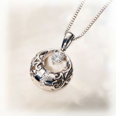 グローブ Soul Jewelry プラチナ＆ダイヤモンド Pt900 プラチナ 遺骨ペンダント