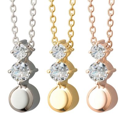 遺骨ペンダント Soul Jewelry Pour toi （プルトワ） ラウンドデイジー プレシオサ　キュービック・ジルコニア